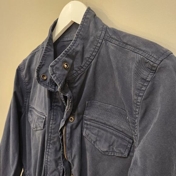 Hinge Seattle Navy Blue Utility Cargo Jacket - size M - Picture 5 of 8